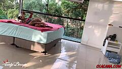 Sexy Pornstars Dluquinhaa and Andrehot Get Fucked by Big Cock