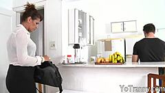 i'm the shemale maid getting my asshole slammed hard