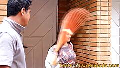 Gardener Fucking the Naughty Brazilian Boss Lady