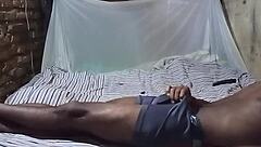 A mature woman indulges in a sensual massage that turns into masturbation