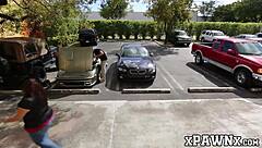 Blonde Babe Bangs Monster Cock in Pawnshop for Junk Car