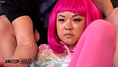 Gamer girl Lulu Chu gets wild orgasm from step-bro in Amateur Boxxx