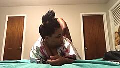 Thickfaye bent over in doggystyle fucking with intense action