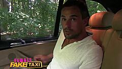 Amateur beauty gets oral and penetrated in fake taxi