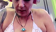 My tits feel so sexy with natural curves