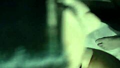 D�bora Andrade Sucks Big Black Cock on Bathroom Floor