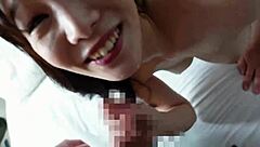 I feel intense pleasure as japanese beauty rides with big natural tits