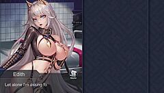 ep2 edith gives a deepthroat blowjob in this kinky hentai game 😏💦