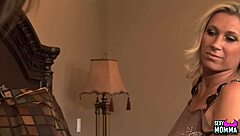 Sexymomma Step Mom Pleases Cutest Teen Pussy