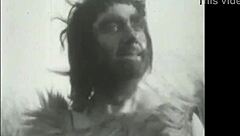 Vintage beauty fucked beastly