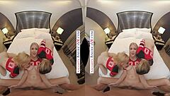 Three Football-Crazed Sexpots Worship Big Dick MVP