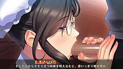 Is the maid in this hentai game ready for Mikage's scene?