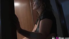 Montse Caught by Husband Sucking an Asian Cock!