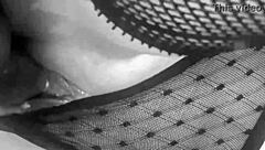 Russian woman in stockings eagerly takes multiple monster cocks with intense passion