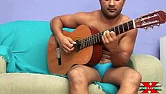 Crazy Girl With Big Ass Gives Anal To Band Musician Lucas As Christmas Gift