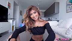 Asian Stepdaughter Clara Trinity Craves More Pussy Licking in Reality Scene