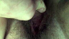 Close up pov of amateur girlfriend doing pussyjob