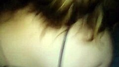 mi novia con bikini y pollera le meto le dedo en la concha cuando todos salen