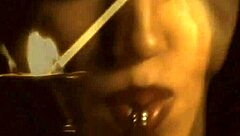 brunette indian babe sensually strips, revealing body