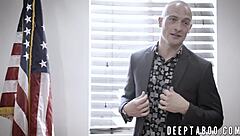 Busty businesswoman, are you getting fucked by crooked politician?