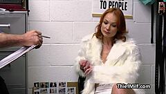 Busted Redhead Milf Hardcore Assfucking In Office Backroom