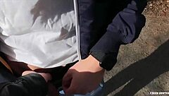 Czech hunter seduces amateur gay twink