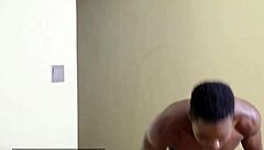 hot ebony woman gets interrupted during private time