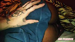 lover leaves angolan ebony full of cum for cuckold to see