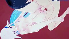 Lize Helesta and Salome Have Intense Sex with Creampie!