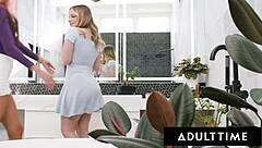 Alexis Tae Enjoys Hot 3-Way With Lesbian Baddies!