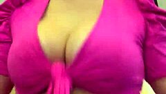 Blonde Crossdresser Gets Wet Pussy Gaping in Gym