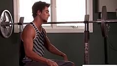 Straight Dude Swayed To Gay During Gym Blowjob