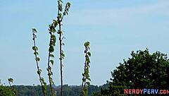Yorkshire Guy Gets Tricked Into First Blowjob By Goth Girl, Swallowing Cum