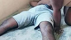 BBW Wife Rides Friend's Husband While He Sleeps