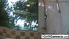 Sexy brittany dildos herself