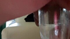 i stick a bottle in my ass for some anal fun