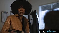 girlsway - detective misty stone has hard sex with colleague on desk