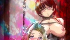 Skinny bitch in hentai anime gets fucked