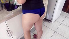 Does The Maid's Ass Get Fucked In The Kitchen?