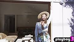 Dominique Lobito Rips Clothes To Show Big Tits And Curvy Body!