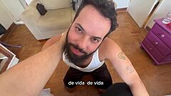 bearded man sucks 41 cocks in 16th 17th and 18th blowjobs full video