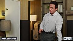 michael boston ensures reese rideout and collin simpson hit ass good in 4some 😏