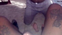 Moreno Sucks and Gets Cumshot.