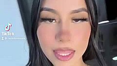 Two Latina Lesbians Suck Big White Cock!