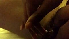 young thot masturbates to massive orgasm in ebony video