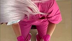 The young nurse gives me a boner during the exam