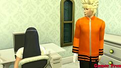 Naruto Helps Hinata with Intense Sex