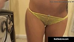 Webcam Queen Cleo Teases With Big Tits!