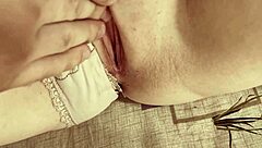 Hot brunette sucked my dick then I doggystyled herr