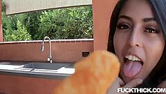 Sophia leone rides big dickie thickie